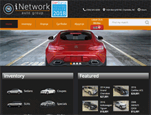 Tablet Screenshot of inetworkautogroup.com